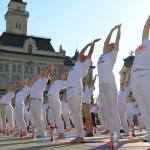 Joga savez Srbije - Evropski yoga performans u Novom Sadu 1